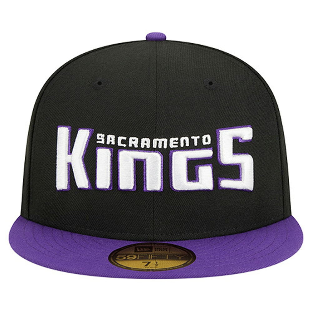 Sacramento Kings Statement Edition Jersey Hook 59Fifty Fitted Hat Black - New Era