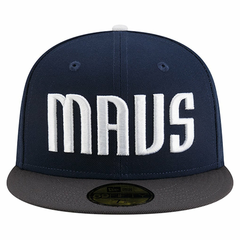 Dallas Mavericks Statement Edition Jersey Hook 59Fifty Fitted Hat Navy - New Era