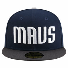 Dallas Mavericks Statement Edition Jersey Hook 59Fifty Fitted Hat Navy - New Era