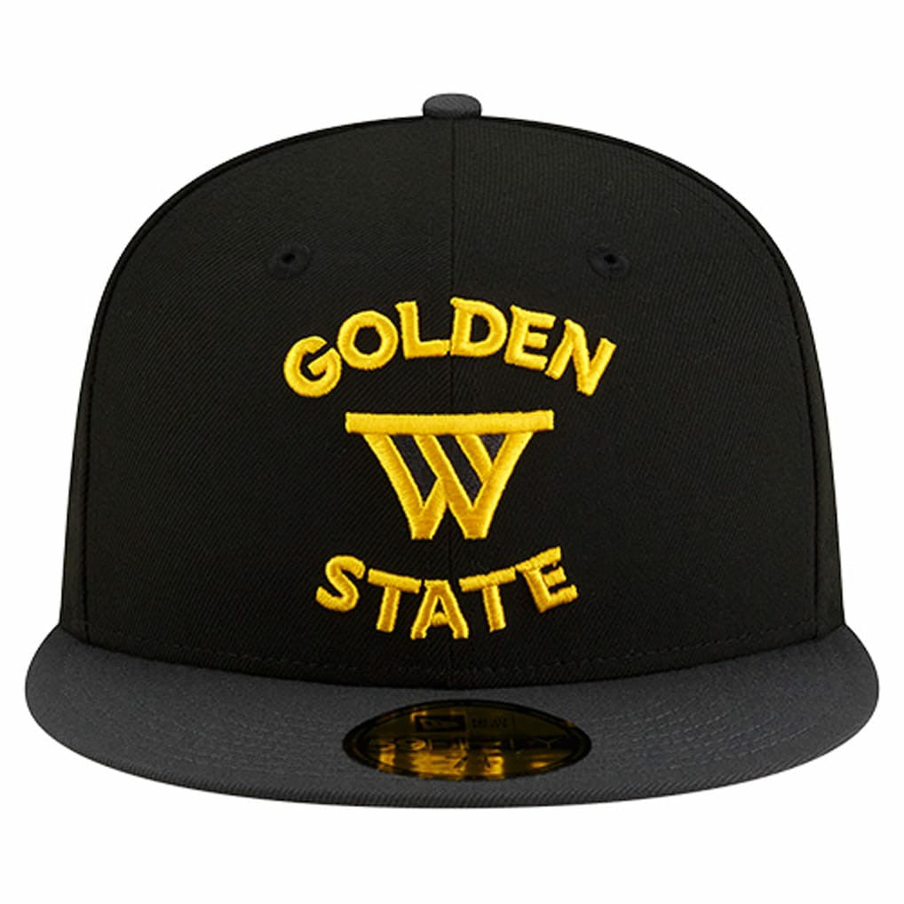 Golden State Warriors Statement Edition Jersey Hook 59Fifty Fitted Hat Black - New Era