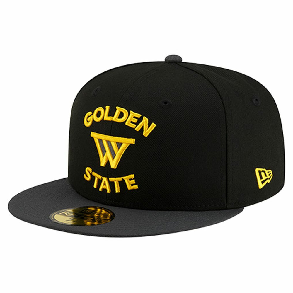 Golden State Warriors Statement Edition Jersey Hook 59Fifty Fitted Hat Black - New Era