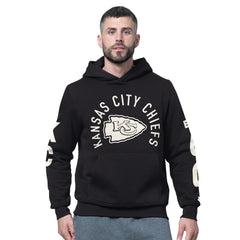 Kansas City Chiefs Starter Handoff Fleece Hoodie Sweatshirt - Black Hoodies