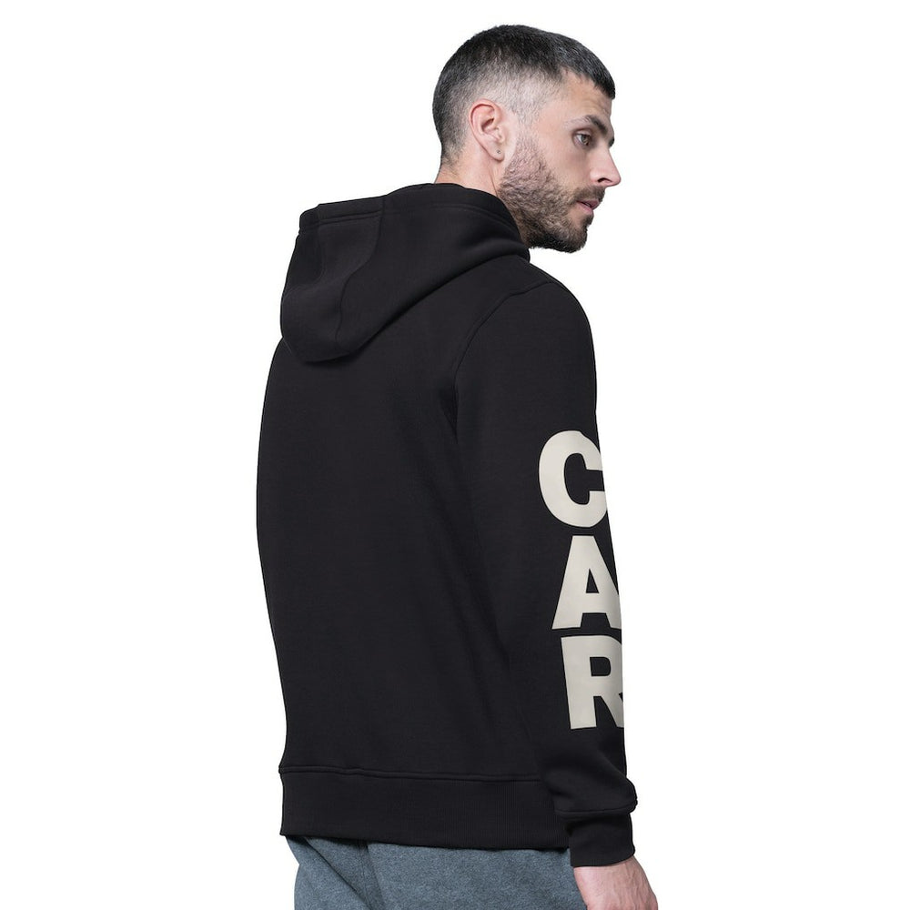 Carolina Panthers Starter Handoff Fleece Hoodie Sweatshirt - Black Hoodies