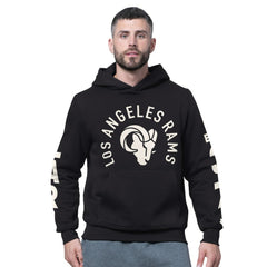 Los Angeles Rams Starter Handoff Fleece Hoodie Sweatshirt - Black Hoodies