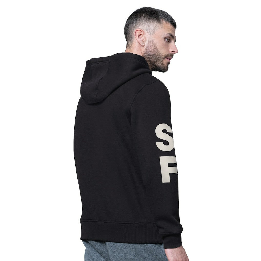San Francisco 49ers Starter Handoff Fleece Hoodie Sweatshirt - Black Hoodies