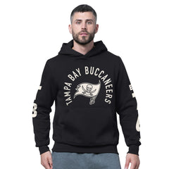 Tampa Bay Buccaneers Starter Handoff Fleece Hoodie Sweatshirt - Black Hoodies