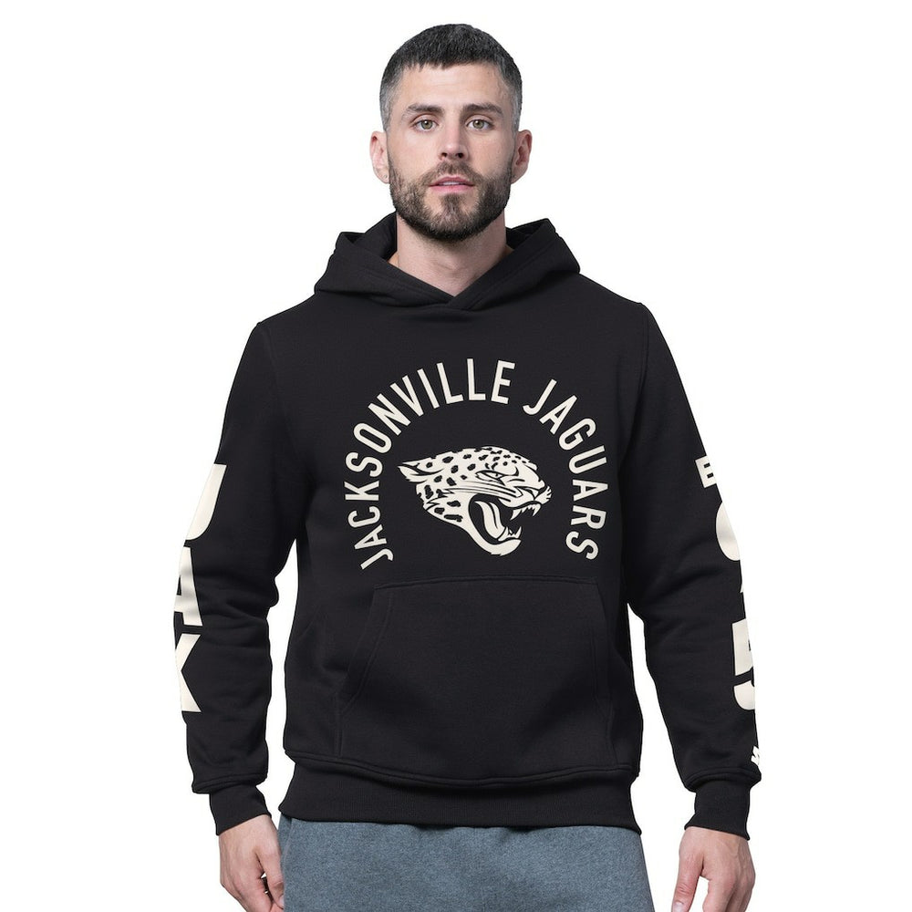 Jacksonville Jaguars Starter Handoff Fleece Hoodie Sweatshirt - Black Hoodies
