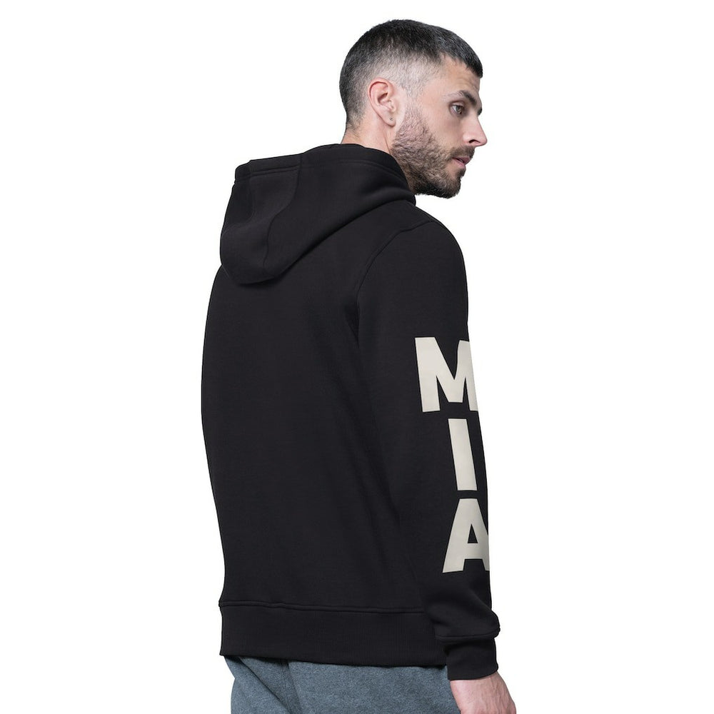 Miami Dolphins Starter Handoff Fleece Hoodie Sweatshirt - Black Hoodies