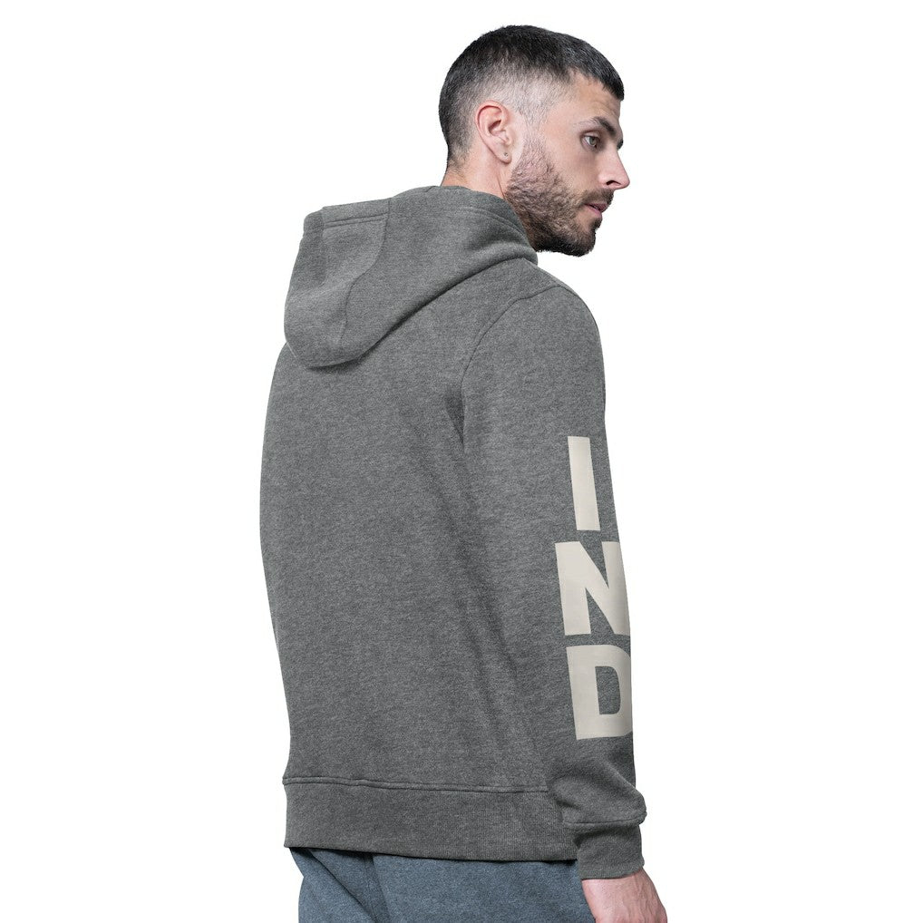 Indianapolis Colts Starter Handoff Vintage Logo Fleece Hoodie Sweatshirt - Charcoal Hoodies