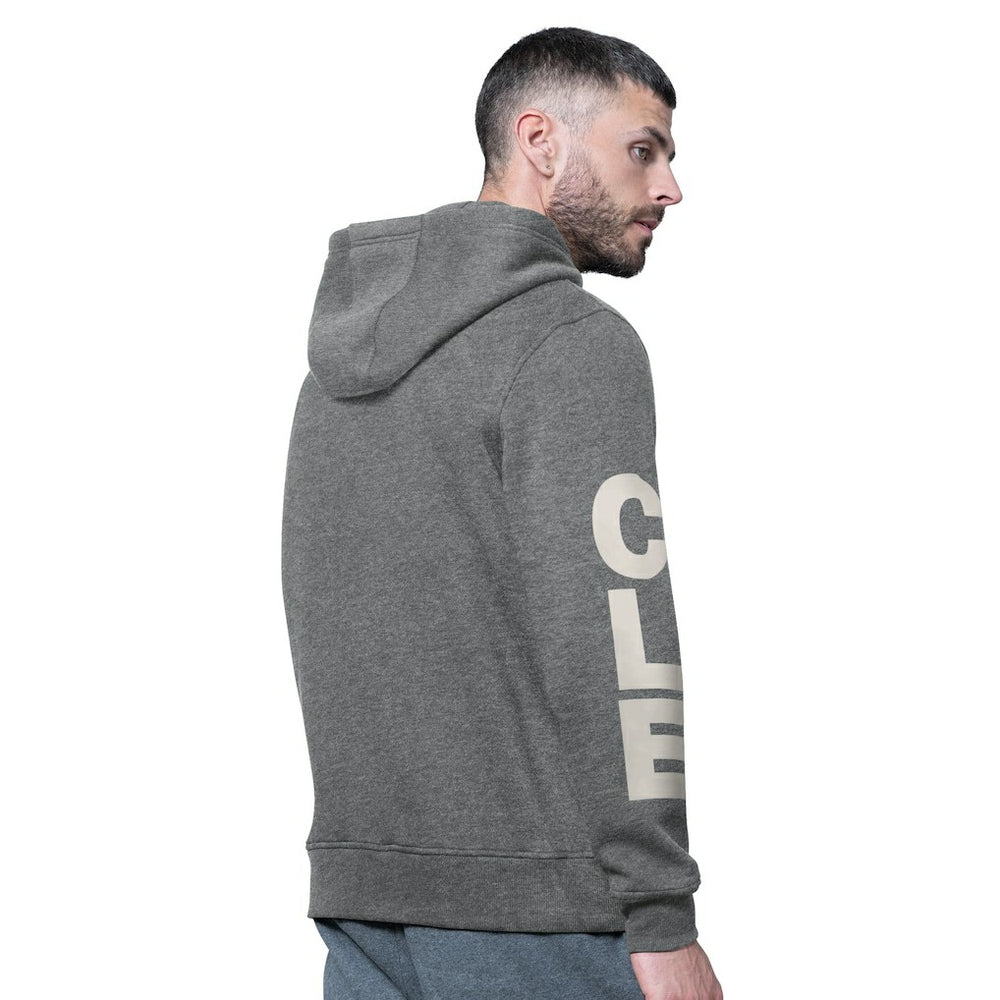 Cleveland Browns Starter Handoff Vintage Logo Fleece Hoodie Sweatshirt - Charcoal Hoodies