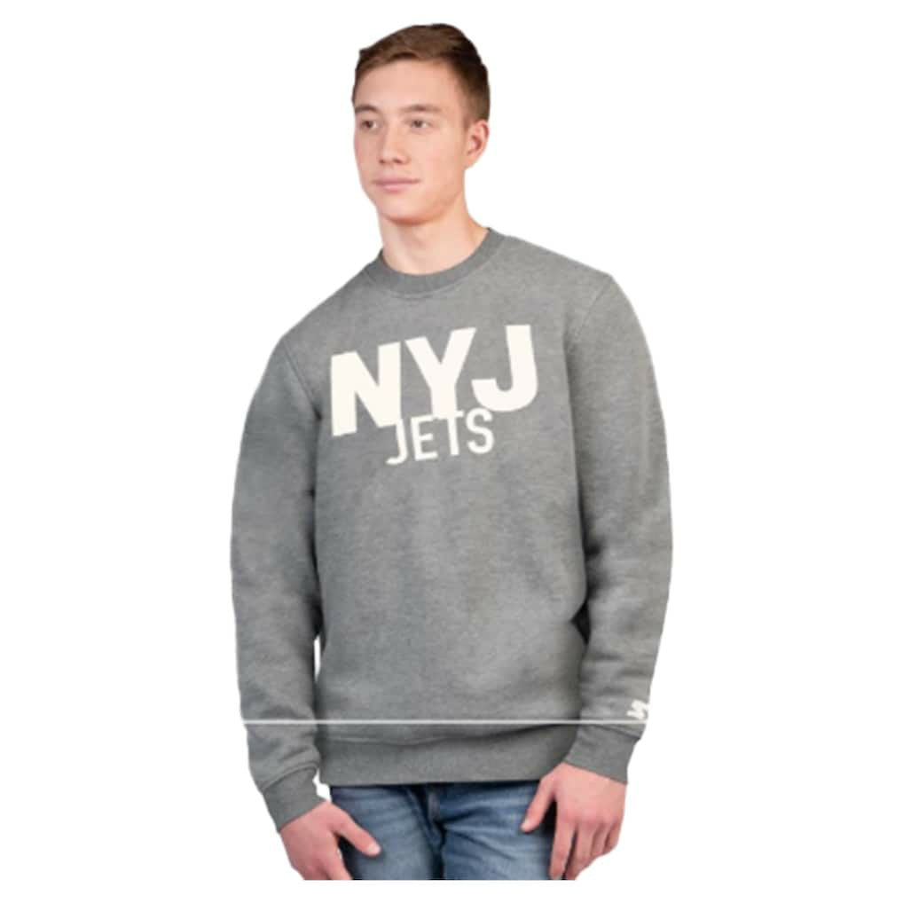 New York Jets Starter Assist Sweatshirt - Charcoal Sweatshirts