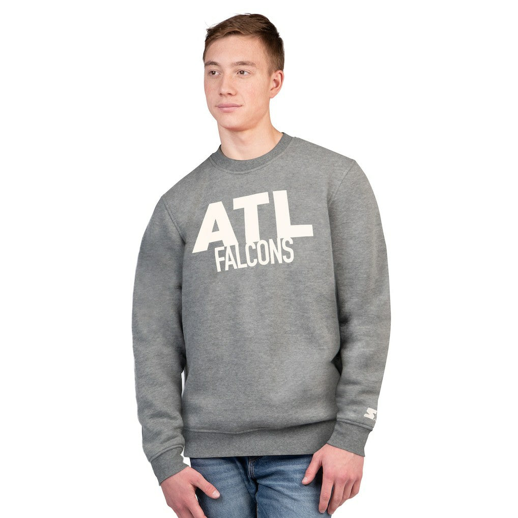 Atlanta Falcons Starter Assist Sweatshirt - Charcoal Sweatshirts