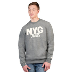 New York Giants Starter Assist Sweatshirt - Charcoal Sweatshirts