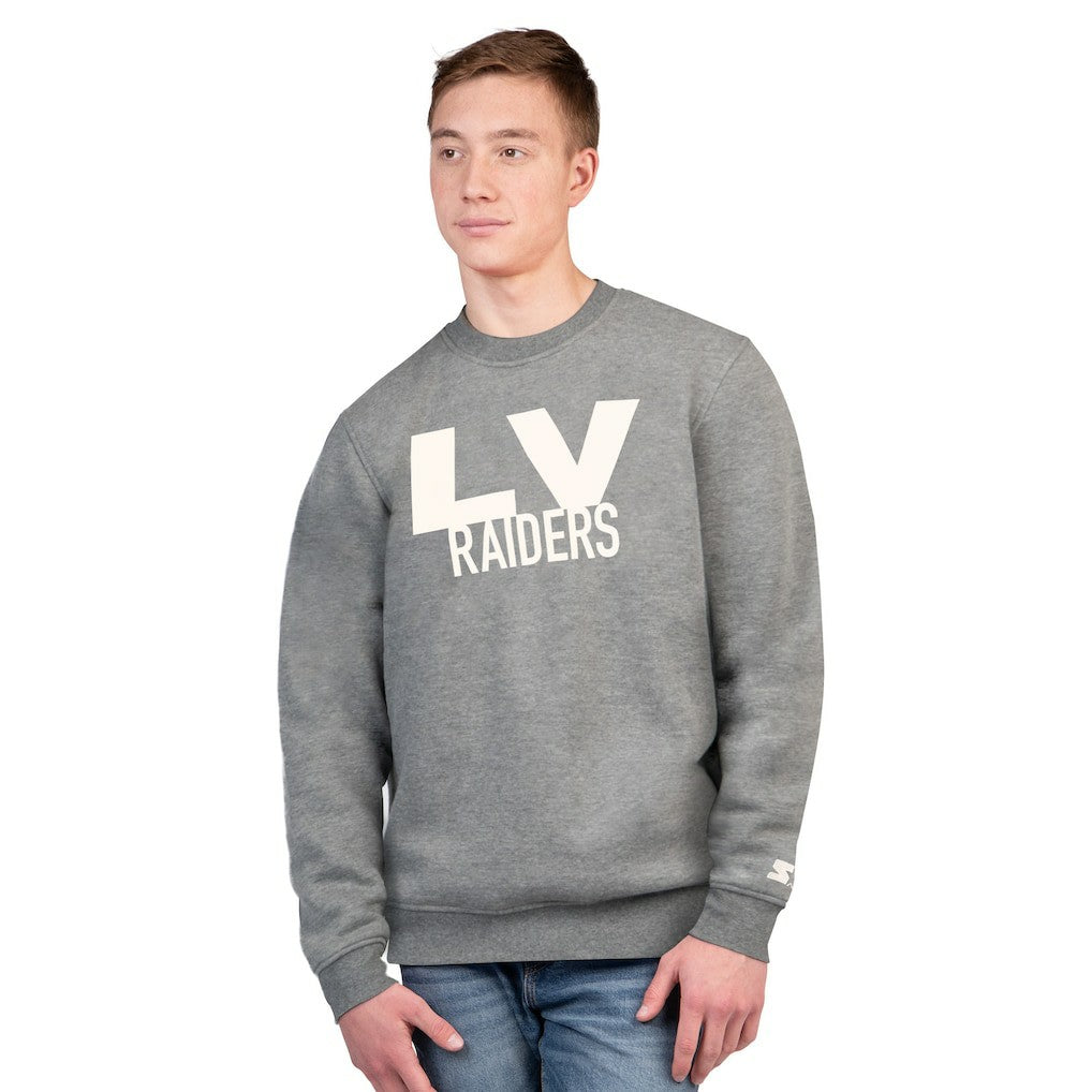Las Vegas Raiders Starter Assist Sweatshirt - Charcoal Sweatshirts