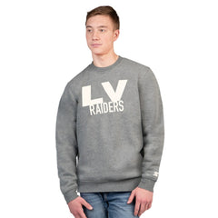 Las Vegas Raiders Starter Assist Sweatshirt - Charcoal Sweatshirts