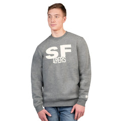 San Francisco 49ers Starter Assist Sweatshirt - Charcoal Sweatshirts