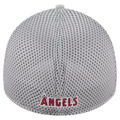 Los Angeles Angels New Era Visor Paint Splatter 39THIRTY Flex Hat - Gray Hats