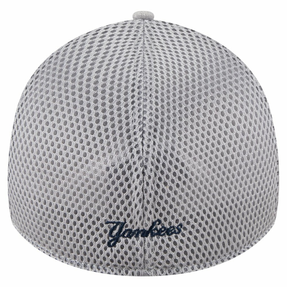 New York Yankees New Era Visor Paint Splatter 39THIRTY Flex Hat - Gray Hats