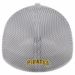 Pittsburgh Pirates New Era Visor Paint Splatter 39THIRTY Flex Hat - Gray Hats