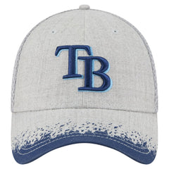 Tampa Bay Rays New Era Visor Paint Splatter 39THIRTY Flex Hat - Gray Hats