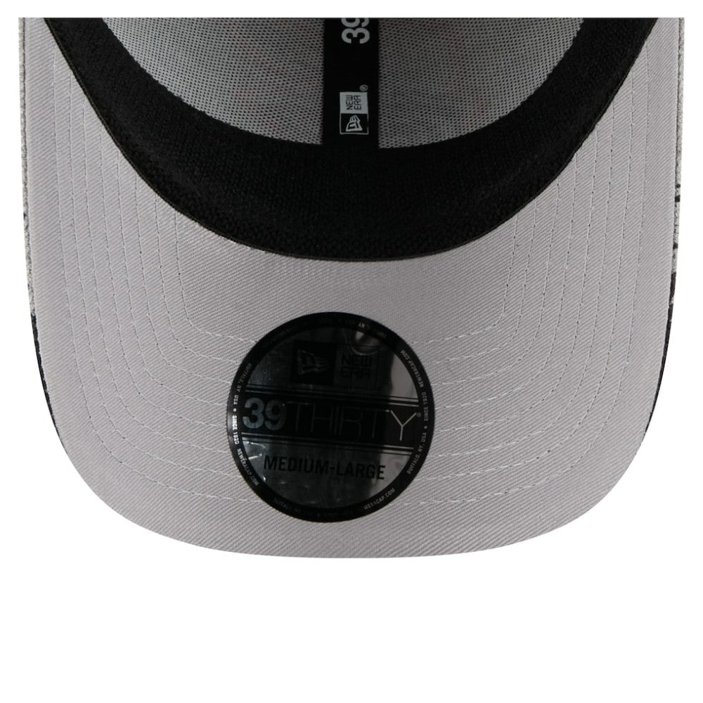 Baltimore Orioles New Era Visor Paint Splatter 39THIRTY Flex Hat - Gray Hats