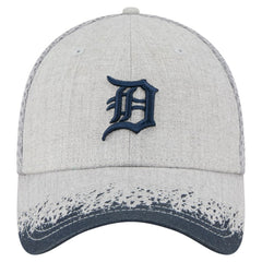 Detroit Tigers New Era Visor Paint Splatter 39THIRTY Flex Hat - Gray Hats