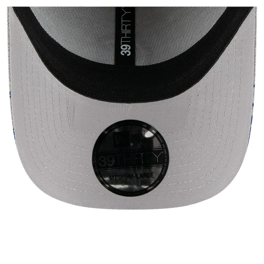 Chicago Cubs New Era Visor Paint Splatter 39THIRTY Flex Hat - Gray Hats
