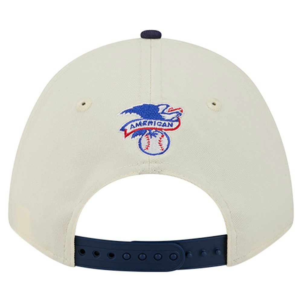 Milwaukee Brewers New Era World Series 9FORTY M-Crown Adjustable Hat - Cream/Royal Hats