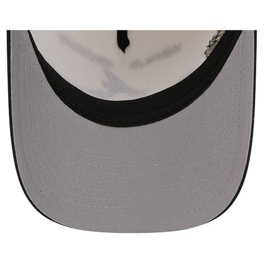 Atlanta Braves New Era World Series 9FORTY M-Crown Adjustable Hat - Cream/Navy Hats