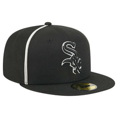 Chicago White Sox New Era Soutache 59FIFTY Fitted Hat - Black Hats
