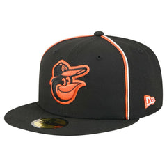 Baltimore Orioles New Era Soutache 59FIFTY Fitted Hat - Black Hats