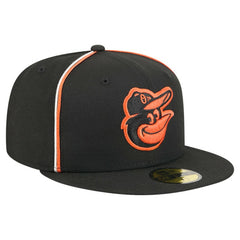 Baltimore Orioles New Era Soutache 59FIFTY Fitted Hat - Black Hats