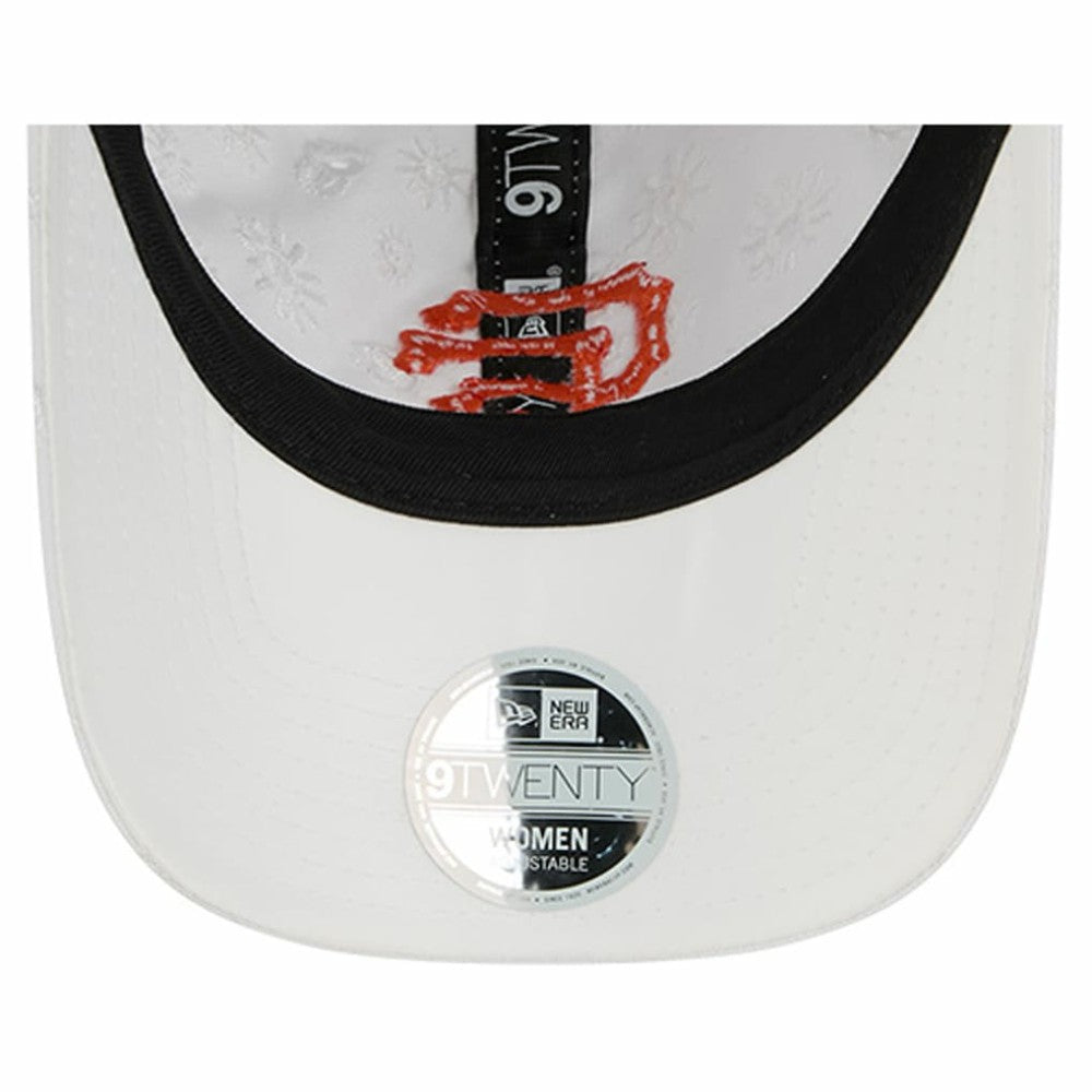 San Francisco Giants New Era Women's Floral Mesh 9TWENTY Adjustable Hat - White Hats