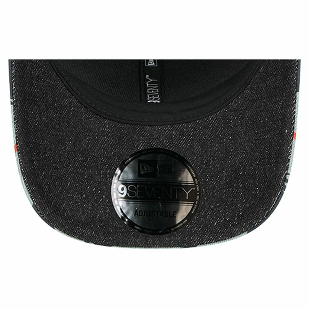 Houston Astros New Era Aztec Denim 9SEVENTY Adjustable Hat - Denim/Navy Hats