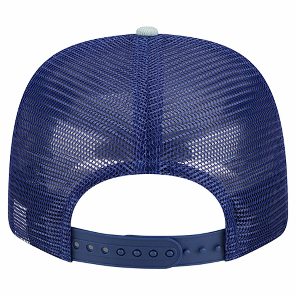 Los Angeles Dodgers New Era Aztec Denim 9SEVENTY Adjustable Hat - Denim/Royal Hats