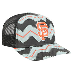 San Francisco Giants New Era Aztec Denim 9SEVENTY Adjustable Hat - Denim/Black Hats