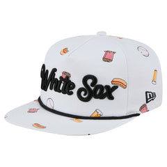 Chicago White Sox New Era Team Cheer Rope 19TWENTY Adjustable Hat - White Hats