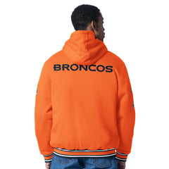 Denver Broncos G-III Sports by Carl Banks Power Forward Commemorative Full-Zip Hooded Jacket - Orange Jackets