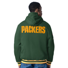 Green Bay Packers G-III Sports by Carl Banks Power Forward Commemorative Full-Zip Hooded Jacket - Green Jackets