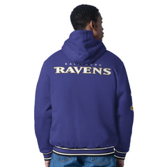 Baltimore Ravens G-III Sports by Carl Banks Power Forward Commemorative Full-Zip Hooded Jacket - Purple Jackets