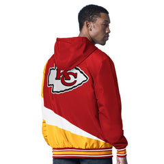 Kansas City Chiefs G-III Sports by Carl Banks Dual Threat Reversable Full-Zip Hooded Jacket - Red/Charcoal Jackets