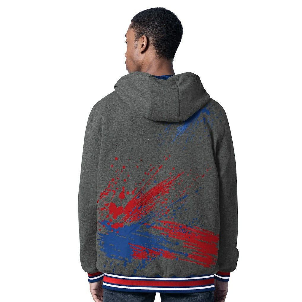 Buffalo Bills G-III Sports by Carl Banks Dual Threat Reversable Full-Zip Hooded Jacket - Royal/Charcoal Jackets
