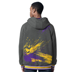 Minnesota Vikings G-III Sports by Carl Banks Dual Threat Reversable Full-Zip Hooded Jacket - Purple/Charcoal Jackets