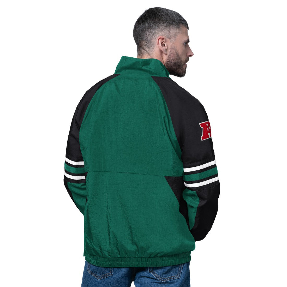 New York Jets Starter Prospect Half-Zip Pullover - Green Pullover