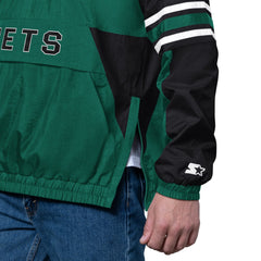 New York Jets Starter Prospect Half-Zip Pullover - Green Pullover