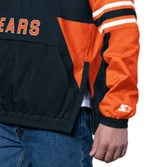 Chicago Bears Starter Prospect Half-Zip Pullover - Navy Pullover