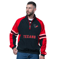 Houston Texans Starter Prospect Half-Zip Pullover - Navy Pullover