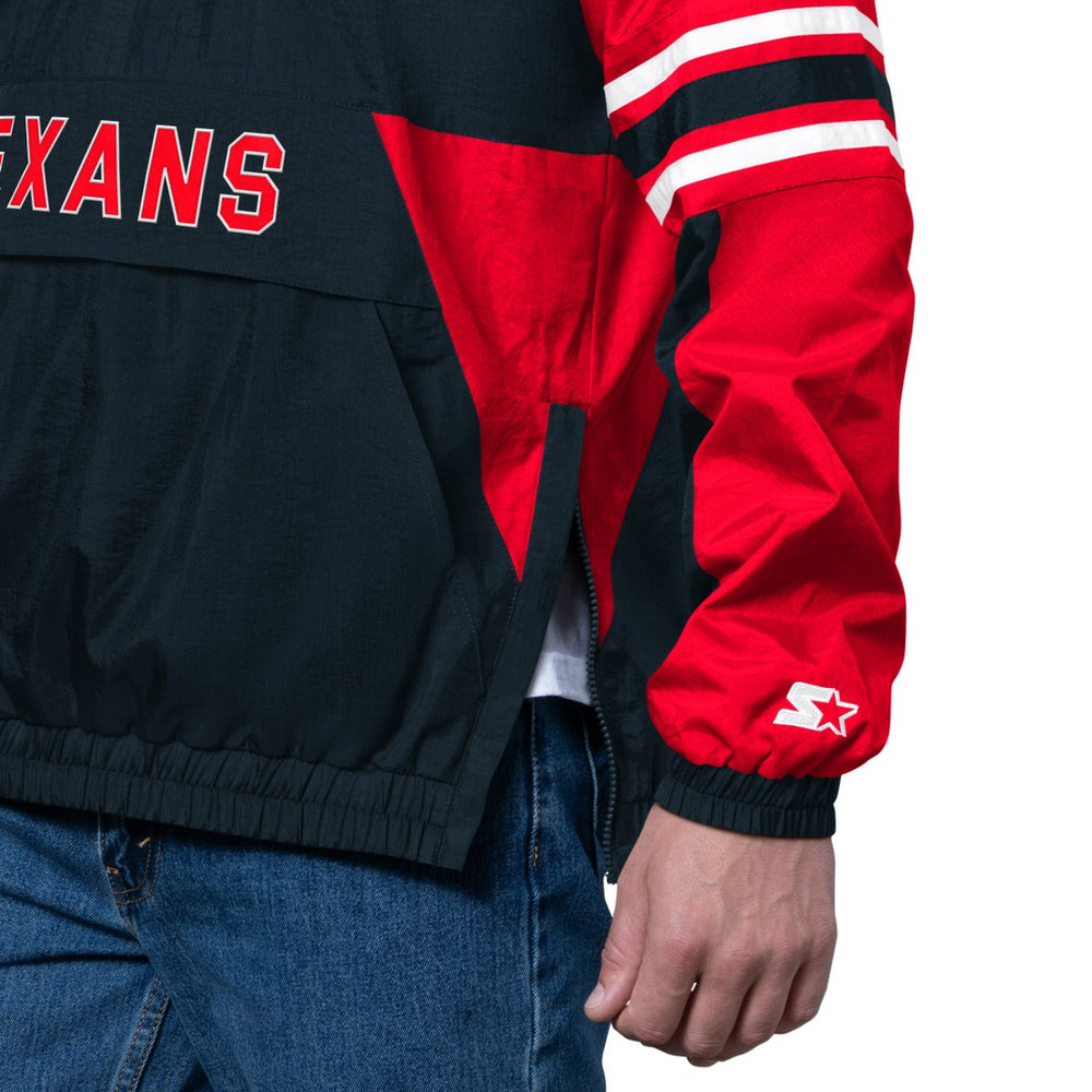Houston Texans Starter Prospect Half-Zip Pullover - Navy Pullover