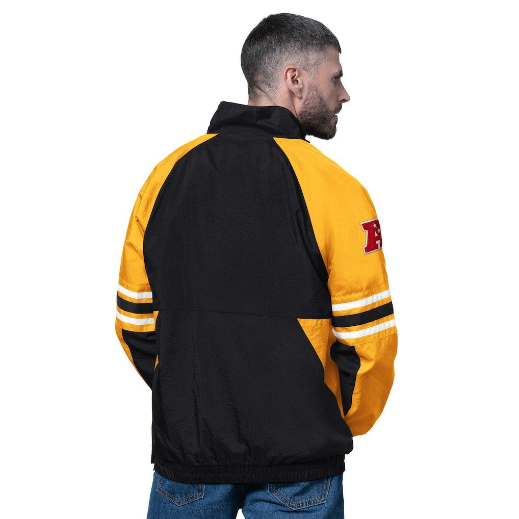 Pittsburgh Steelers Starter Prospect Half-Zip Pullover - Black Pullover