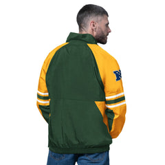 Green Bay Packers Starter Prospect Half-Zip Pullover - Green Pullover